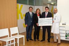 Spende für die Kinderonkologie am NCT in Heidelberg