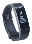 PEARL Fitness-Armband, GPS-Streckenverlauf, Puls, 13 Sportarten, App, IP67
