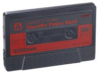 revolt Powerbank in Retro-Kassetten-Optik, 2.500 mAh