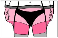 Stützhose für Übergrößen
