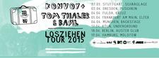 Tom Thaler & Basil zusammen mit Konvoy im März/April auf Tour