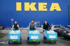 E-Lastenvelo "Flottes 3Rad": Erneute Kooperation von IKEA und VAG im Bereich Elektromobilität
