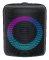 auvisio Mobile Outdoor-PA-Partyanlage & -Bluetooth-Boombox PMA-1100.k, Lichteffekte, 140 Watt