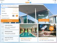 Mobile Buchung jetzt noch stärker im Fokus: Relaunch der iPad App von HOTEL.DE