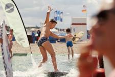 Eröffnung der Sport & Beach Arena als Vorbote der 80. WARNEMÜNDER WOCHE - direkt am Wasser