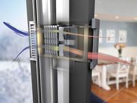 Fenster-Dämmsystem mit integrierter Lüftung