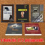 Ein Kahn auf Grund, ein Top-Agent, ein toter Schriftsteller sowie ein Reformer in der Kutsche- Fünf E-Books von Freitag bis Freitag zum Sonderpreis