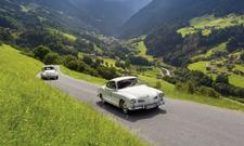 Volkswagen bei der Silvretta Classic 2012