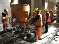 Am Mendelssohnplatz entstehen weitere Tunneldecken
