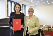 Dr. Heike S. Krüger ist neue Professorin für "Besonderes Verwaltungsrecht, Schwerpunkt Sozialrecht"