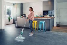 Leifheits System für die schnelle Bodenreinigung