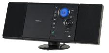 auvisio Vertikale Stereo-Kompaktanlage MSX-500 mit Bluetooth, FM, CD, MP3 & AUX, 10 Watt