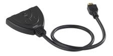 auvisio 3-fach-HDMI-Switch für 4K-UHD-TVs, HDMI 2.0, automatische Umschaltung