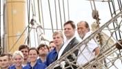 AIDA Kreuzfahrten: Azubis und Studenten stechen mit Segelschulschiff „Großherzogin Elisabeth“ in See