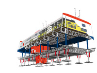 Neumayer-Station III - Verzinkte High-Tech-Konstruktion im ewigen Eis