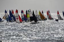 Lauritz Bockelmann / Kim Liedke und Stefan Wiese-Dohse / Anke Delius gewinnen Final Race der besten Hobie 16 Segler vor Westerland