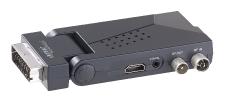 DVB-T2 auch auf dem alten Fernseher mit SCART-Anschluss empfangen