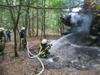 Waldbrandgefahrenstufe 5 - höchste Warnstufe im Nationalpark