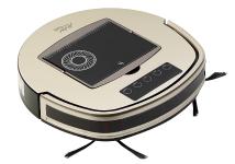 Sichler Haushaltsgeräte WLAN-Staubsauger-Roboter PCR-7000 mit Bürstfunktion, App & 4.800 Pa Saugkraft
