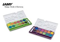 Kunterbunter Malspaß: Der aquaplus 12er-Deckfarbkasten von Lamy als Special Edition