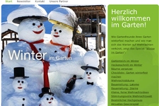 www.HauptsacheGarten.de: Wenn's draußen stürmt und schneit ...