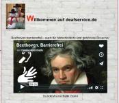 Beethoven, auch für Gehörlose – in der Bundeskunsthalle Bonn