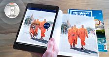 wdv-Gruppe macht Print lebendig: Reisemagazin "abenteuer und reisen" mit Augmented Reality