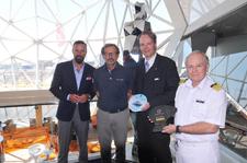 Erstanlauf der Mein Schiff 3 in Kiel