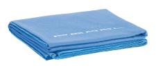 PEARL Schnelltrocknendes Mikrofaser-Badetuch, 180 x 90 cm, blau