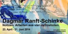 Dagmar Ranft-Schinke: Notizen. Arbeiten aus vier Jahrzehnten