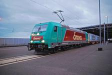 PortGround unloads freight trains at Leipzig/Halle Airport