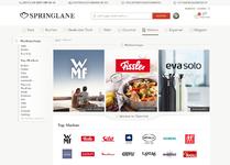 Springlane startet Markenshops für WMF, Fissler und Eva Solo