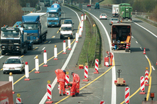 Immer weniger Autobahnbaustellen