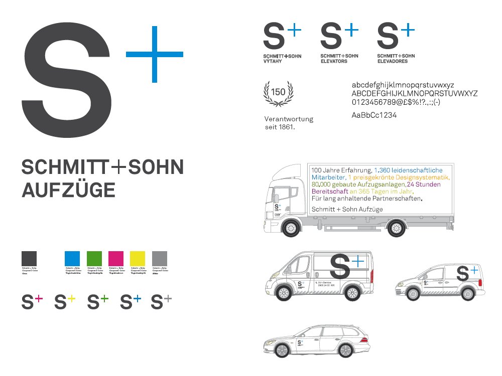 Corporate Design Und Unternehmensbroschure Fur Schmitt Sohn Aufzuge Vierfach Ausgezeichnet Projekttriangle Design Studio Pressemitteilung Lifepr