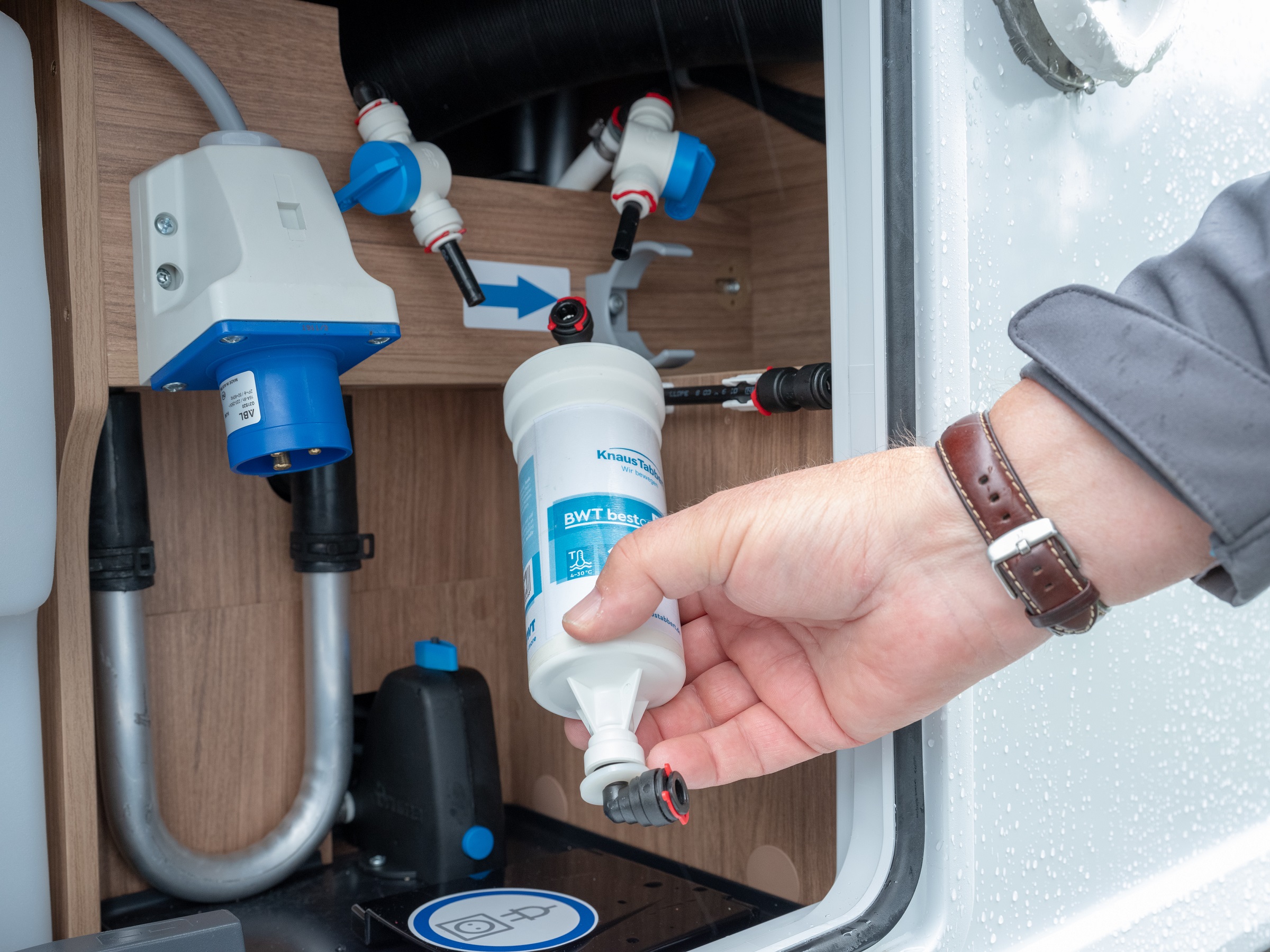 Neuer Standard: BWT-Wasserfilter-System für Reisemobile und