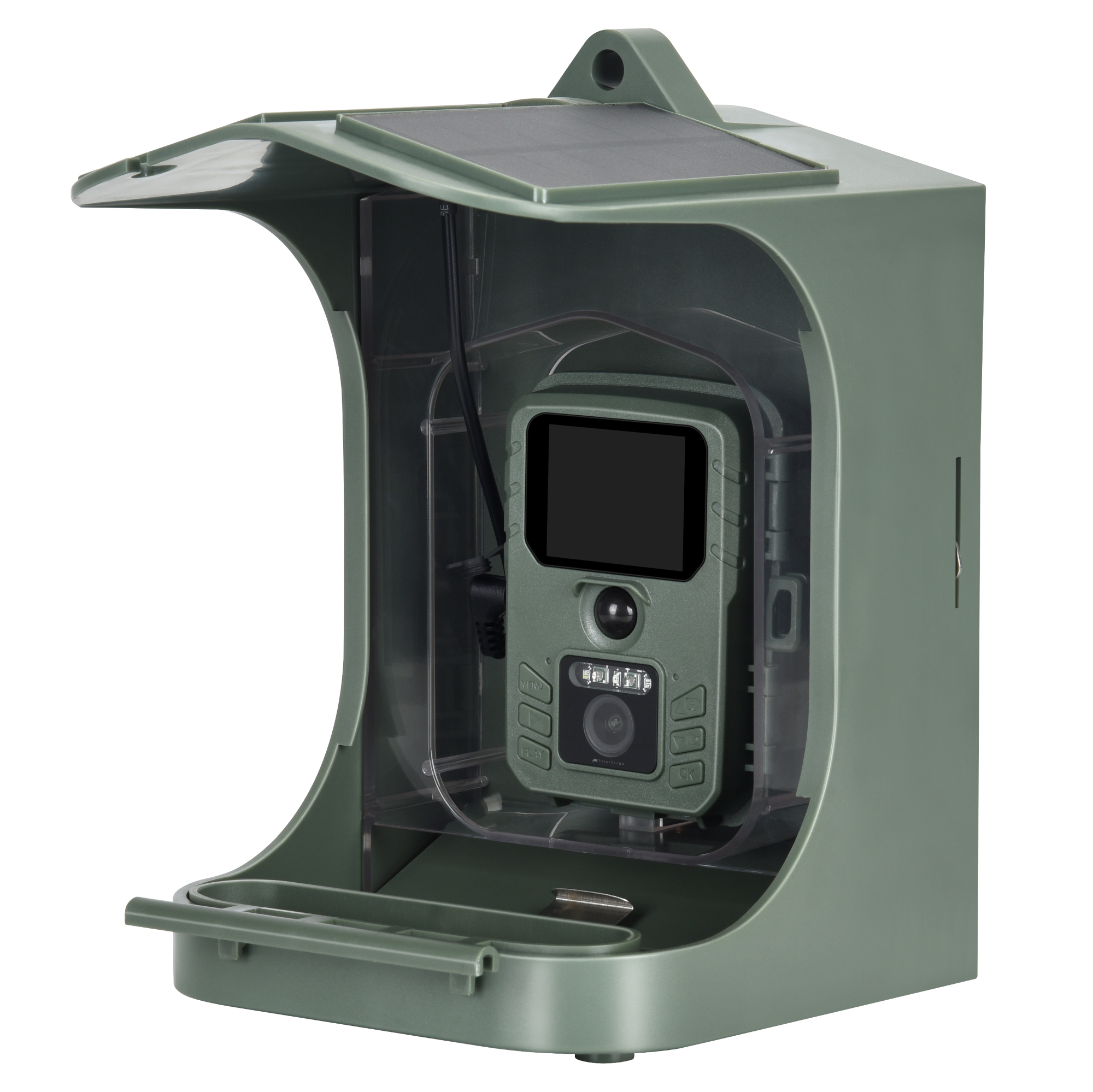 VisorTech Wildkamera Vogelhaus: Vogelhäuschen &amp Produktbild-Vorschau 5
