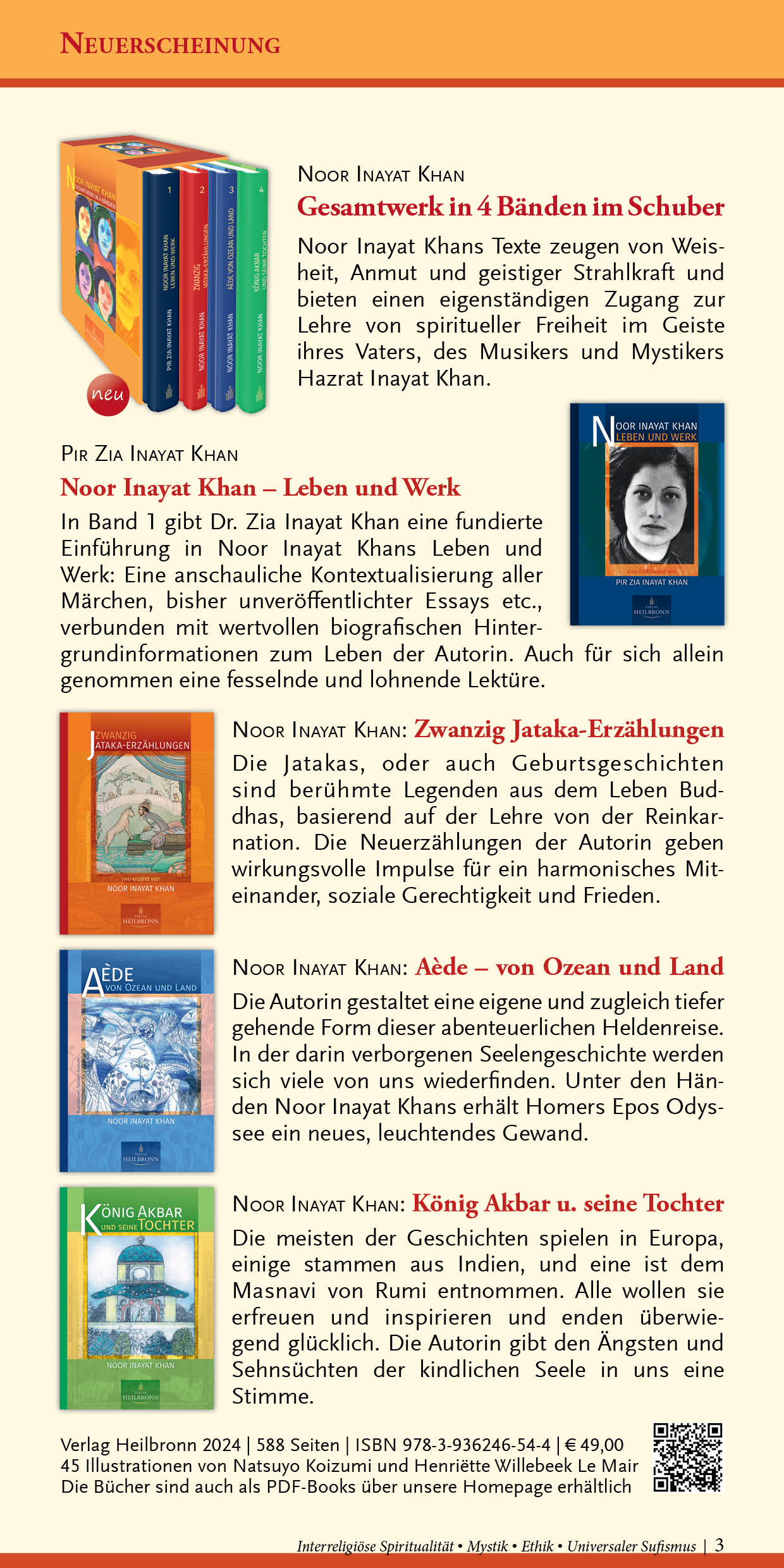 Verlag Heilbronn Der neue Katalog 2025 „Bücher für Menschen auf dem