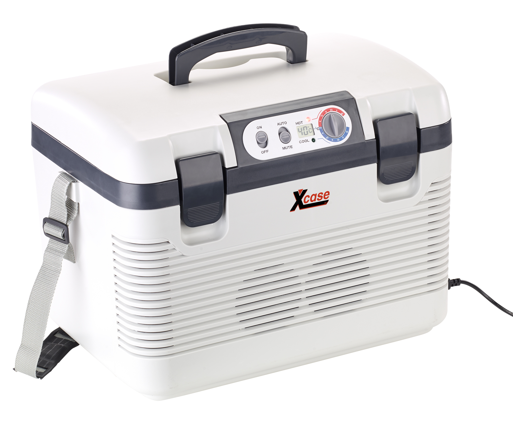 Xcase Kühlbox Auto: Thermoelektrische Kühl- und Wärmebox, 24 l, 12