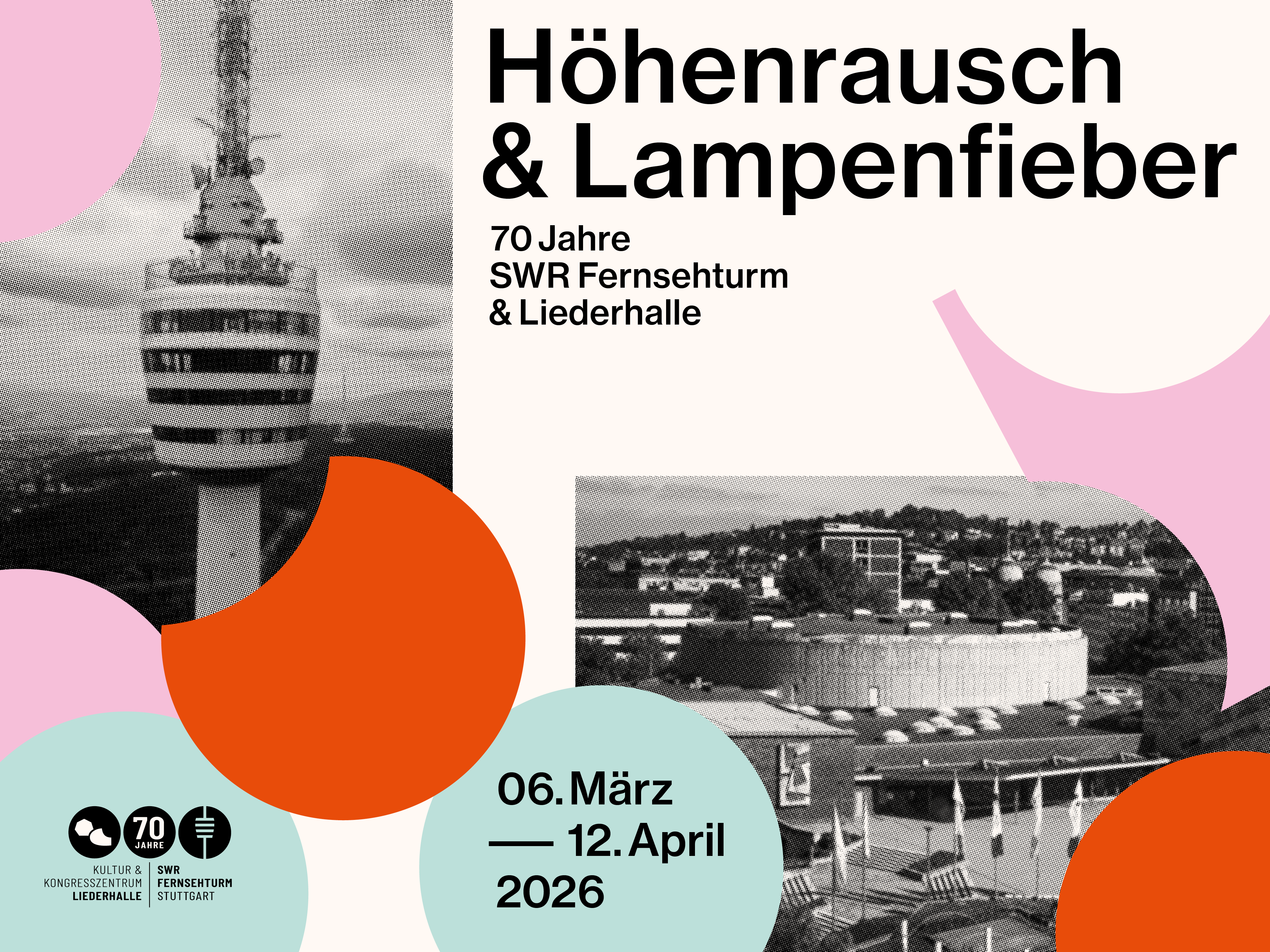 Jubil-umsausstellung-H-henrausch-Lampenfieber-70-Jahre-SWR-Fernsehturm-Stuttgart-Liederhalle-