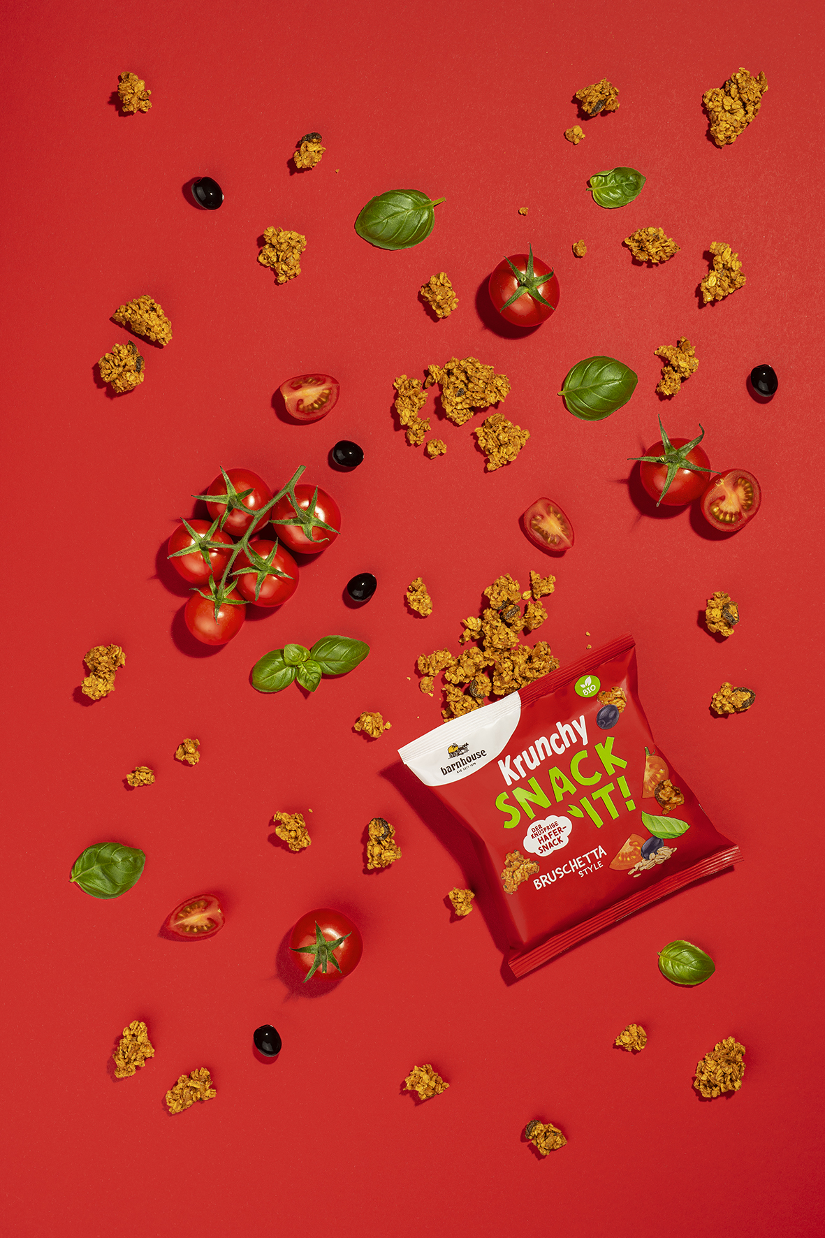 Die Bio Snack-Innovation aus Hafer: Krunchy Snack it! von Barnhouse ...