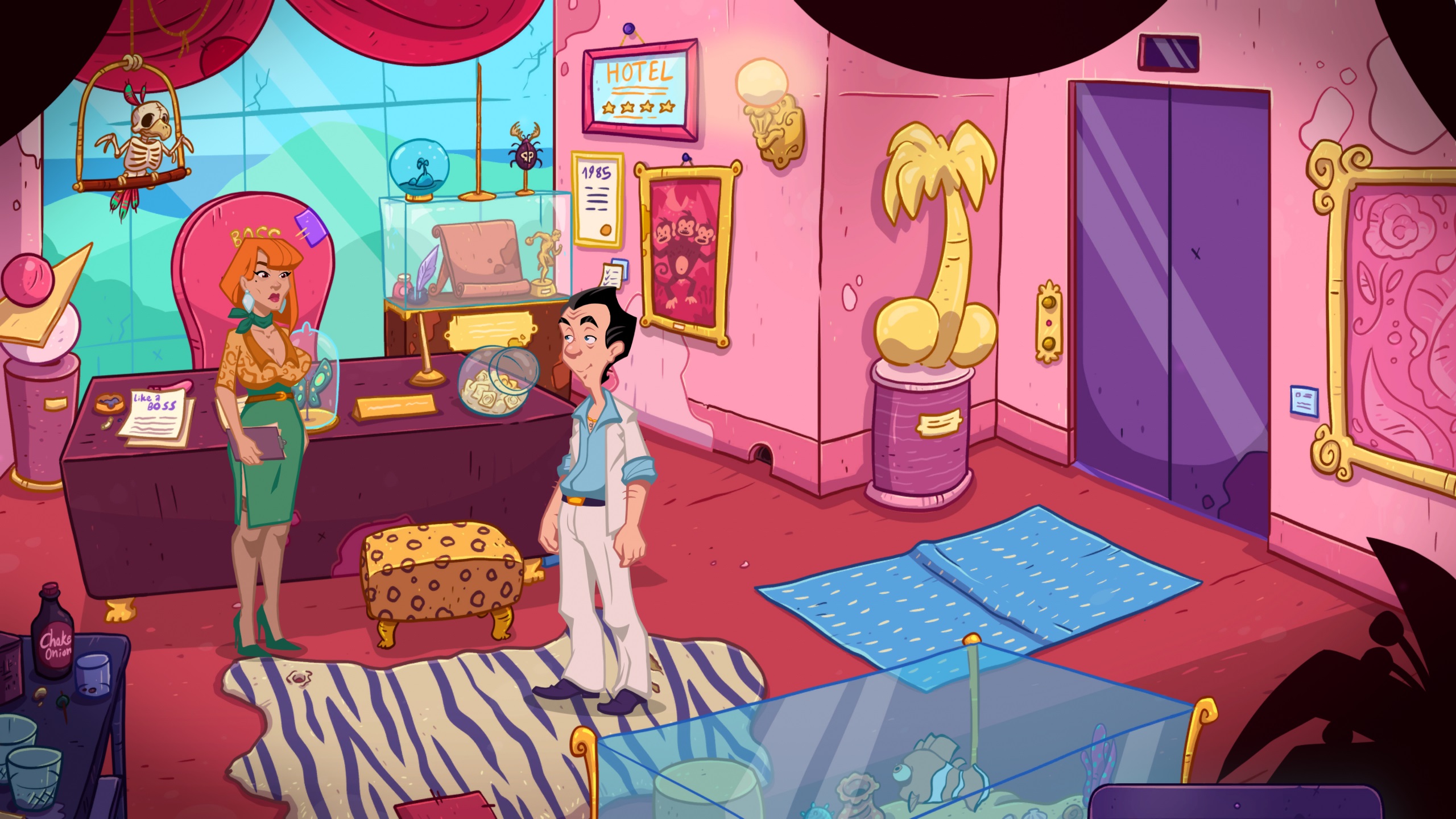 Leisure suit larry wet dreams dry twice прохождение