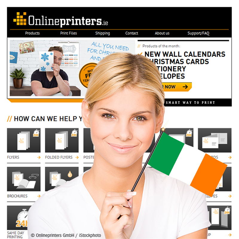Shipping to Ireland is now free for printed products from