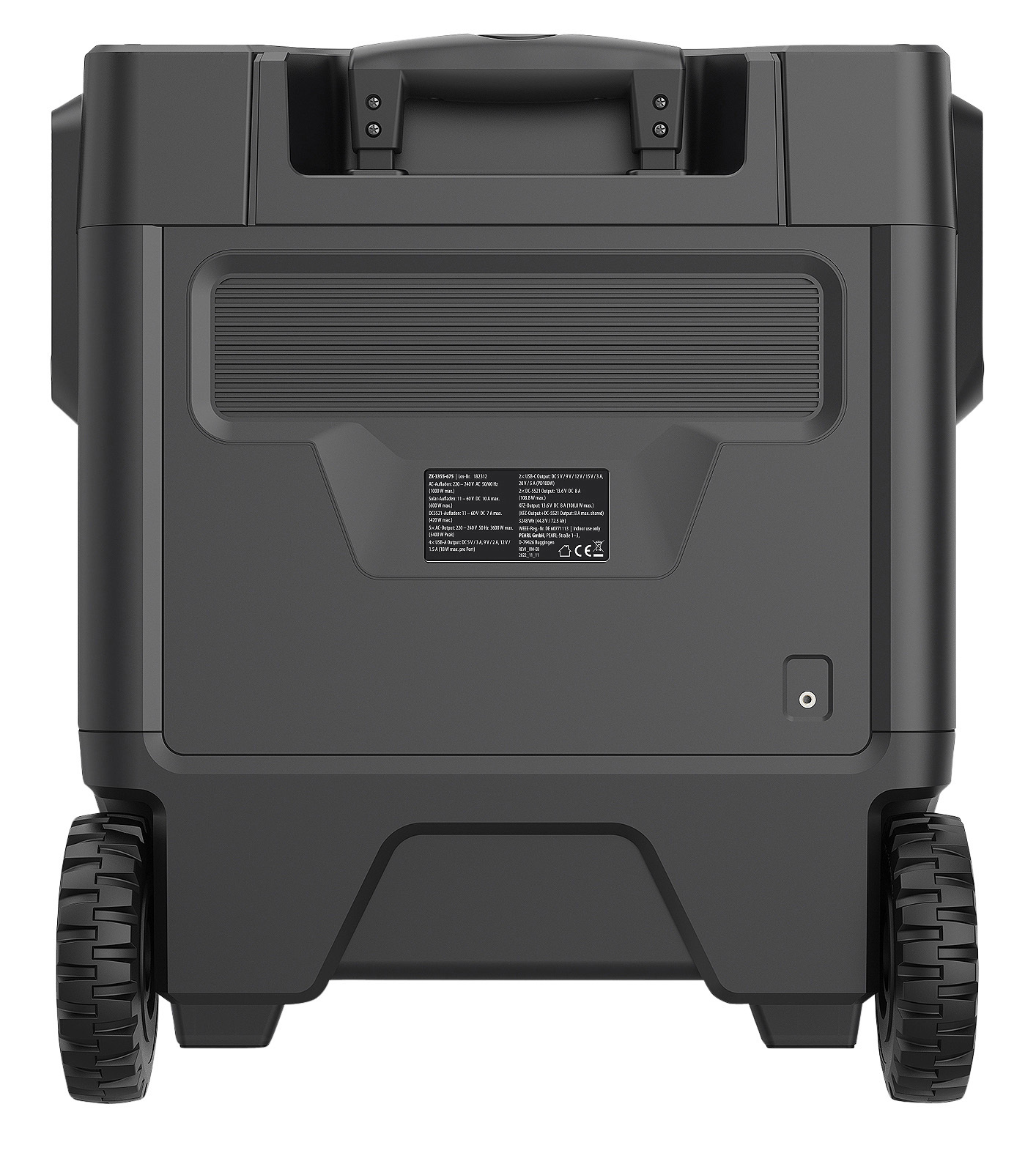 revolt Powerstation & Solar-Generator HSG-3600 mit 3.248 Wh, 14 Anschlüssen, 3.600 Watt, PEARL GmbH, Story - lifePR revolt Powerstation & Solar-Generator HSG-3600 mit 3.248 Wh, 14 Anschlüssen, 3.600 Watt, PEARL GmbH, Story - lifePR
