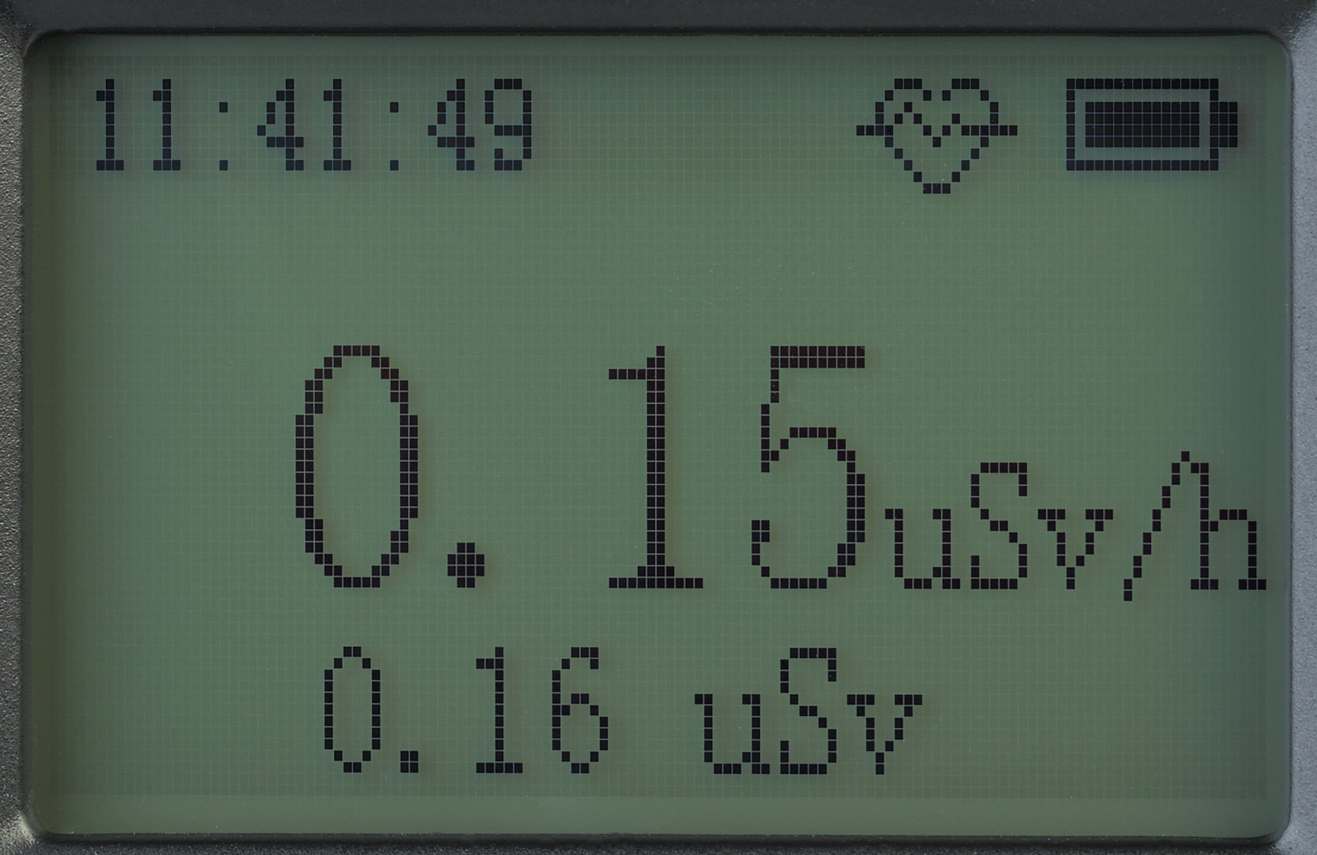 AGT Digitaler Geigerzähler für Alpha-, Beta- & Gammastrahlung, LCD ...