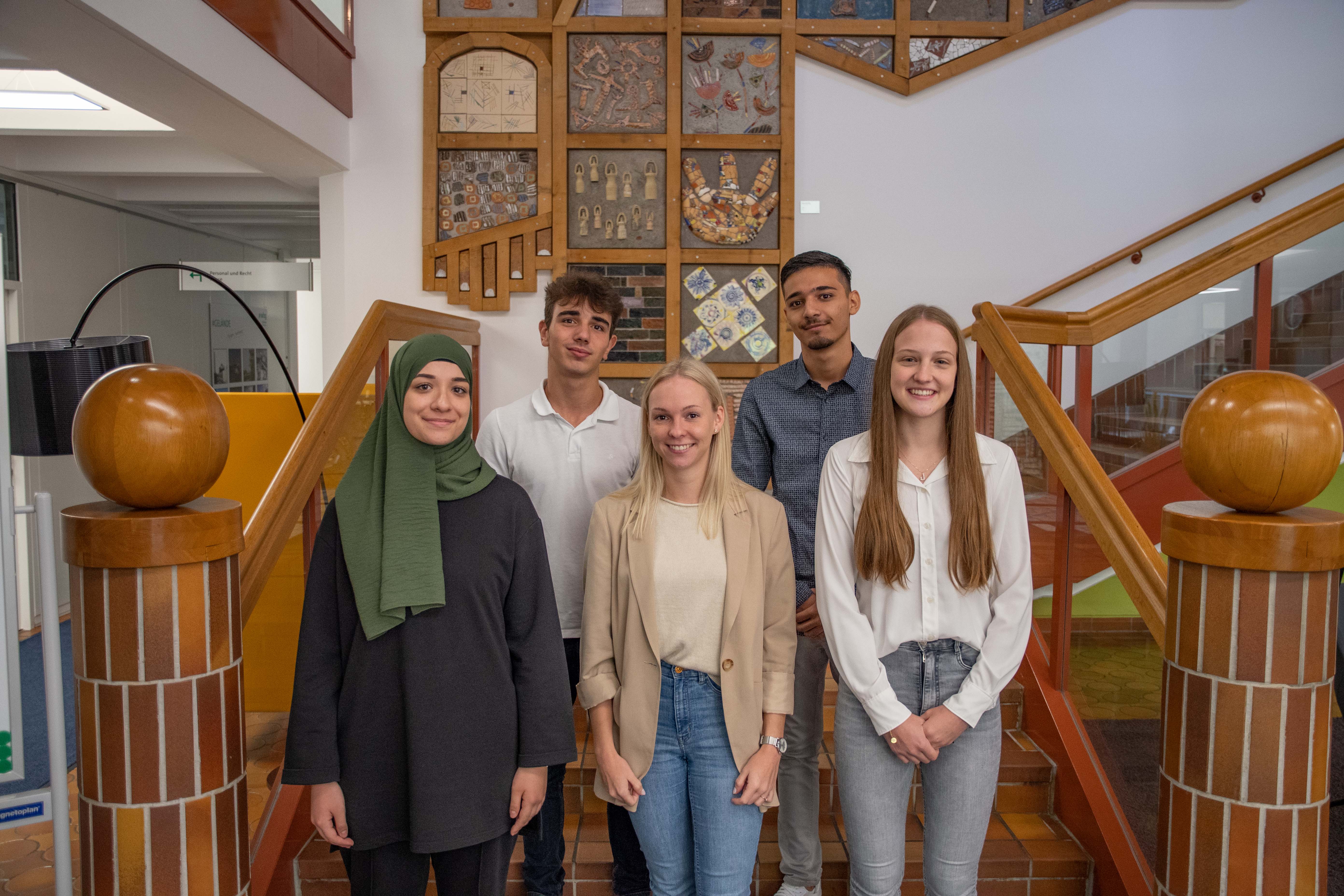 Berufsstart für fünf Auszubildende bei der wbg, wbg Nürnberg GmbH