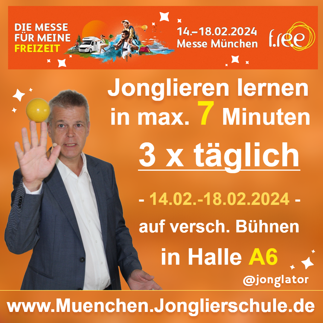 Auf der Messe f.re.e vom 14.2. bis 18.2. können Messebesucher bei