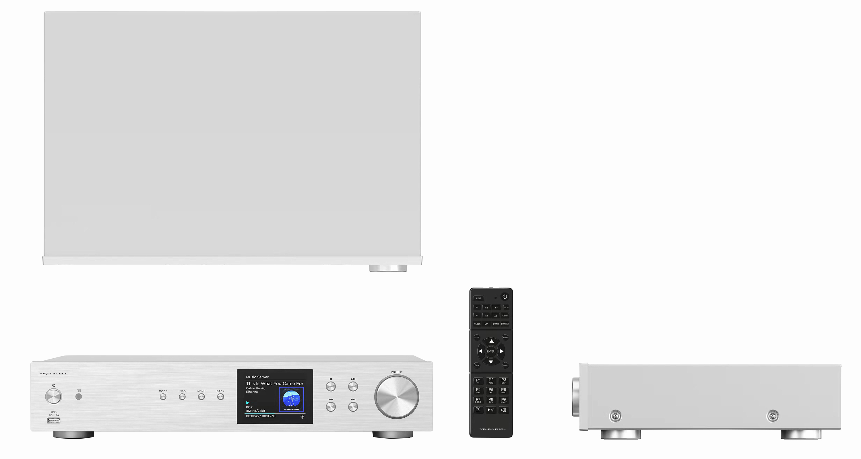 VRRadio Digitaler WLANHiFiTuner IRS706.HiFi, DAB+