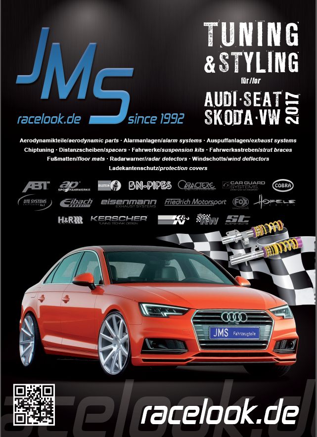 JMS Tuning und Zubehörkataloge 2017 für diverse Automarken, JMS