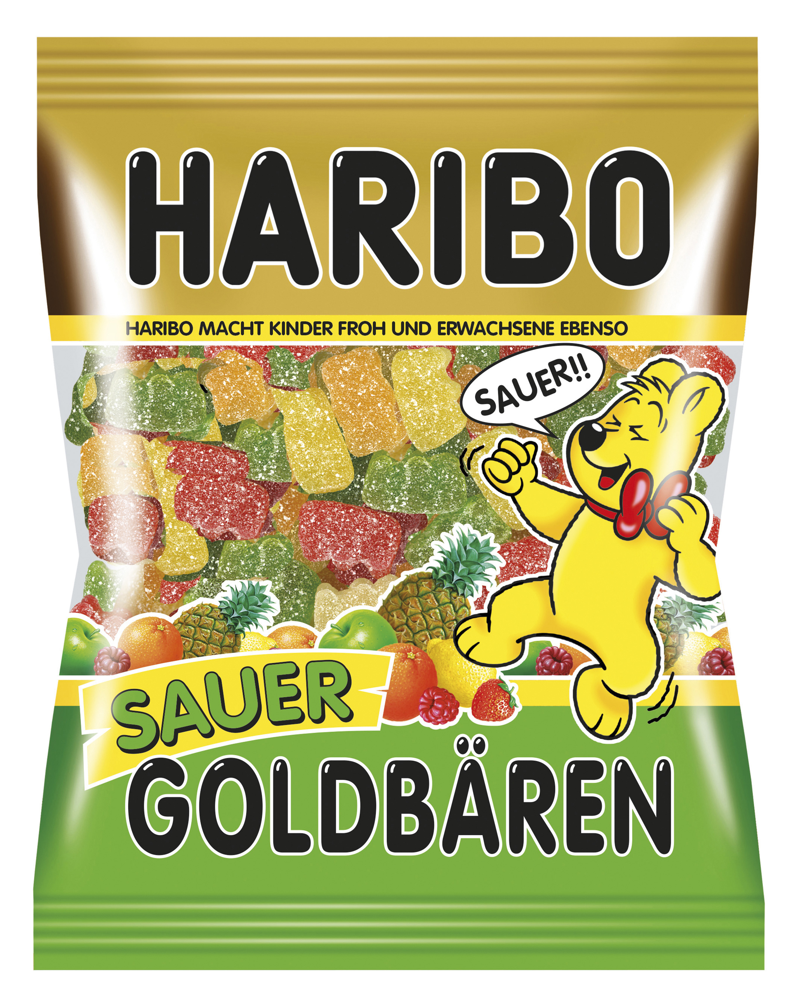 Мармелад жевательный Haribo золотые мишки кислые 175 г