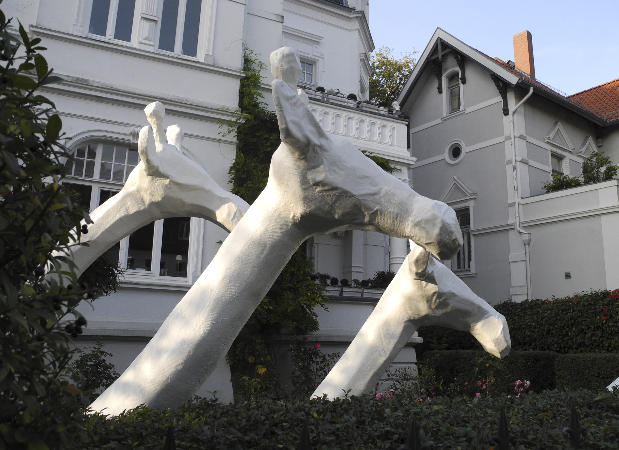 Kunst im "Wintergärten V H2O" verwandelt die Güntherstraße